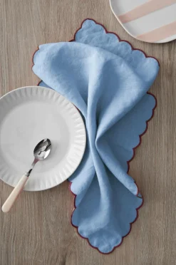 Ellos Borddækning & Servering|Bordtekstiler-Home Servietter Malva Scallop 40x40 cm 2-pak