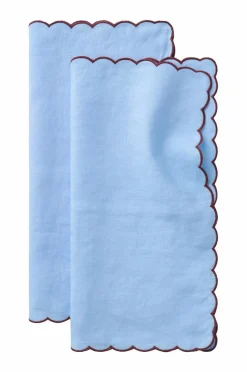 Ellos Borddækning & Servering|Bordtekstiler-Home Servietter Malva Scallop 40x40 cm 2-pak