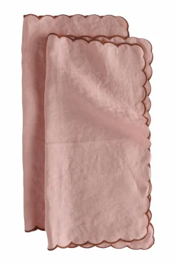 Ellos Borddækning & Servering|Bordtekstiler-Home Servietter Malva Scallop 40x40 cm 2-pak