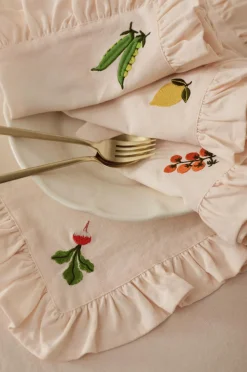 Ellos Borddækning & Servering|Bordtekstiler-Home Servietter Lovisa Embrodery 4-pak