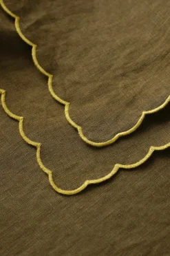 Ellos Borddækning & Servering|Bordtekstiler-Home Servietter Malva Scallop 40x40 cm 2-pak