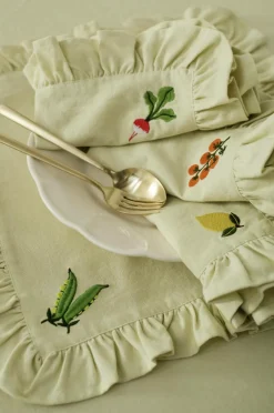 Ellos Borddækning & Servering|Bordtekstiler-Home Servietter Lovisa Embrodery 4-pak