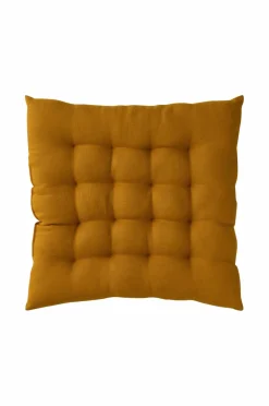 Ellos Udemøbler & Have|Møbeltekstiler-Home Siddehynde Candice af vasket hør, 40x40x5 cm