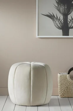 Ellos Puffer & Fodskamler|Stole & Skamler-Home Siddepuf Peach