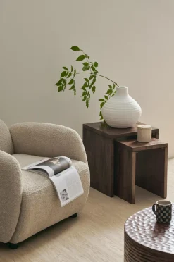 Ellos Borde-Home Skammel/bord Helle, sæt i 2 dele