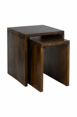 Ellos Borde-Home Skammel/bord Helle, sæt i 2 dele