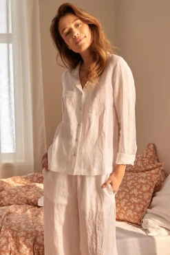 Ellos Homewear-Home Skjorte Candice Shirt Long Sleeve