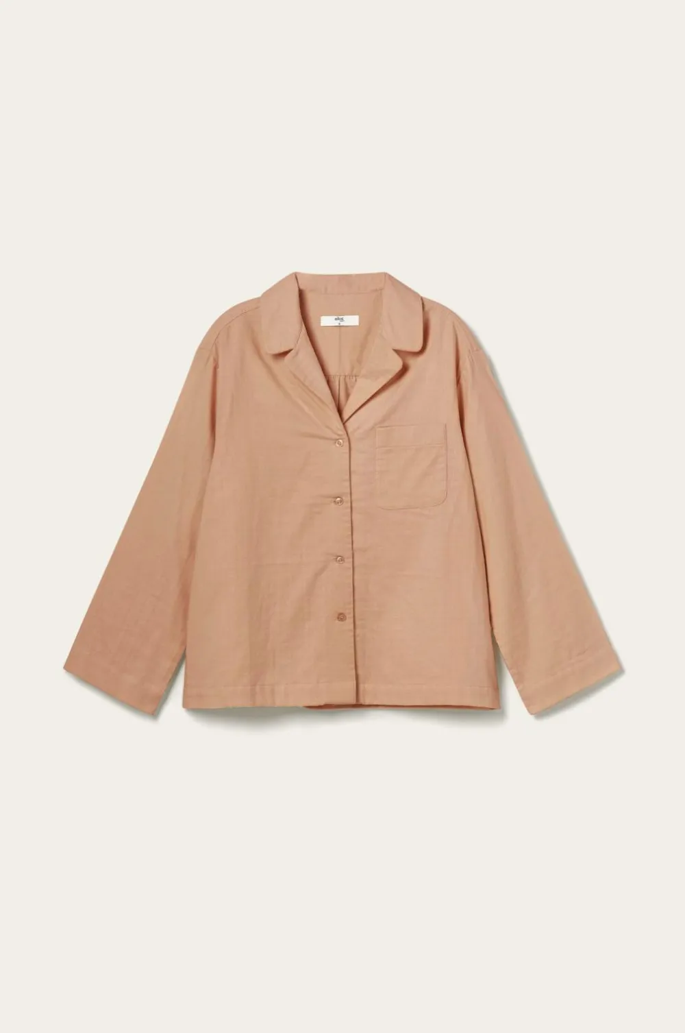 Ellos Homewear-Home Skjorte Candela Peached