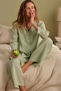 Ellos Homewear-Home Skjorte Candice Shirt Long Sleeve