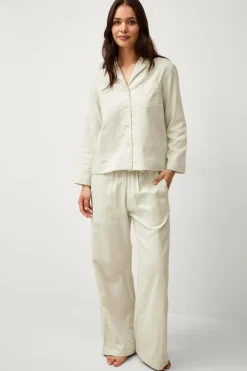 Ellos Homewear-Home Skjorte Candela Peached