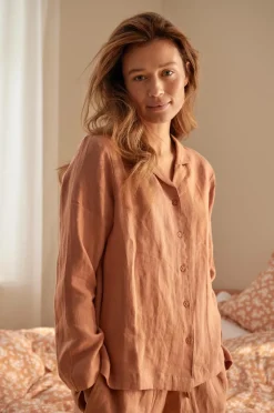 Ellos Homewear-Home Skjorte Candice Shirt Long Sleeve