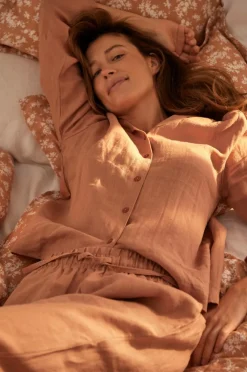 Ellos Homewear-Home Skjorte Candice Shirt Long Sleeve