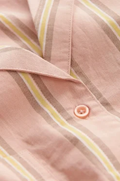 Ellos Homewear-Home Skjorte Juliette Stripe Camp Collar