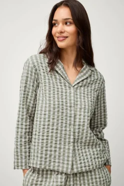 Ellos Homewear-Home Skjorte Nell Check