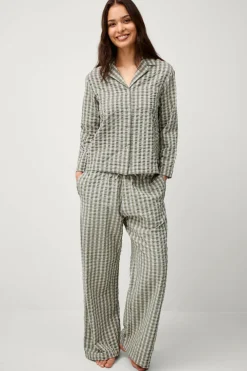 Ellos Homewear-Home Skjorte Nell Check