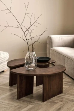 Ellos Borde-Home Sofabord Match Diameter 90 cm, 2 dele