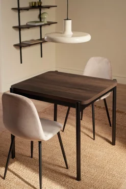 Ellos Spisegrupper-Home Spisebordssæt Gilda 2 Stolar, 75x85 cm