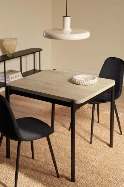 Ellos Spisegrupper-Home Spisebordssæt Gilda 2 Stolar, 75x85 cm