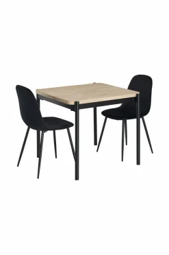 Ellos Spisegrupper-Home Spisebordssæt Gilda 2 Stolar, 75x85 cm