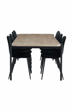 Ellos Spisegrupper-Home Spisebordssæt Gilda med 1 bord og 8 stole