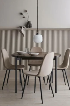 Ellos Spisegrupper-Home Spisebordssæt Gilda med 1 bord og 4 stole