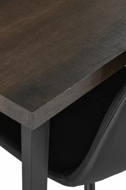 Ellos Spisegrupper-Home Spisegruppe Ritha med bord 220x100 cm + 8 stole Imiteret læder