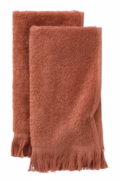 Ellos Badeværelsestekstiler-Home Sæt med frottéhåndklæder Molly 2 dele