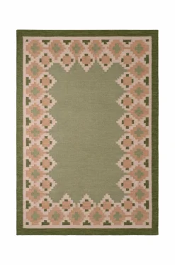 Ellos Uldtæpper|Fladvævede Tæpper-Home Uldgulvtæppe Sala