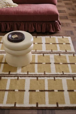 Ellos Uldtæpper|Fladvævede Tæpper-Home Uldvtæppe Lund