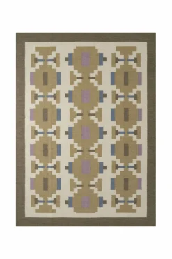 Ellos Uldtæpper|Fladvævede Tæpper-Home Uldgulvtæppe Ystad