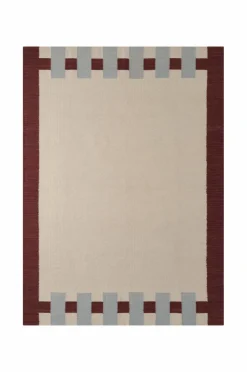 Ellos Uldtæpper|Fladvævede Tæpper-Home Uldgulvtæppe Visby