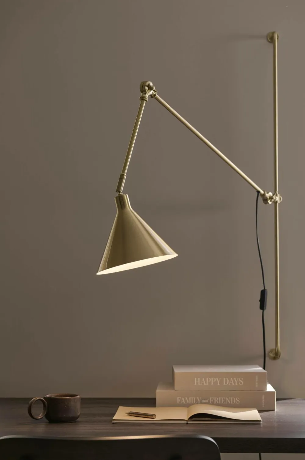 Ellos Væglamper-Home Væglampe Jordan Stor