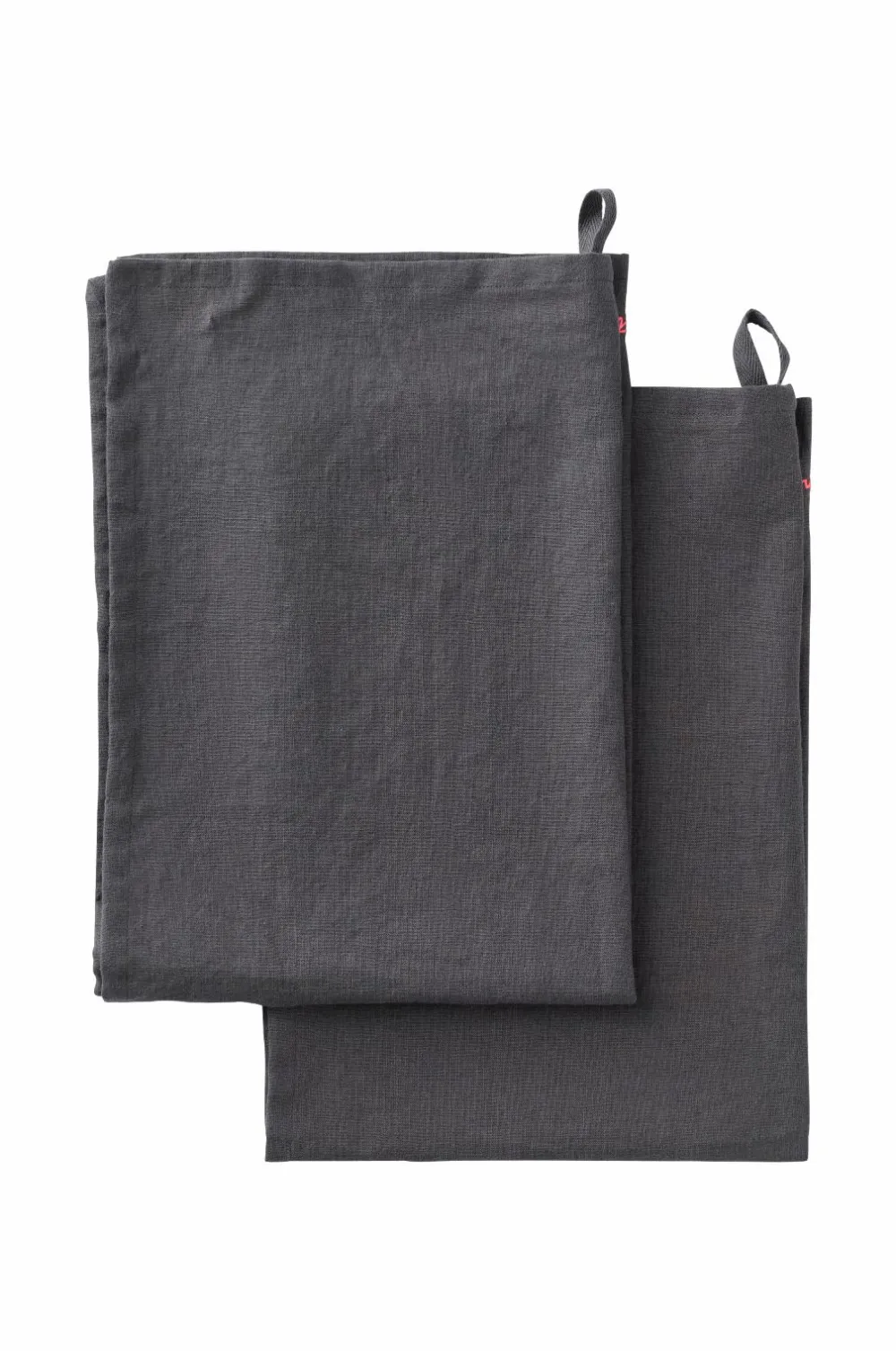 Ellos Køkkentekstiler-Home Viskestykke Elly i genanvendt halvlinned 2-pak