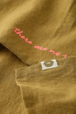 Ellos Køkkentekstiler-Home Viskestykke Elly i genanvendt halvlinned 2-pak