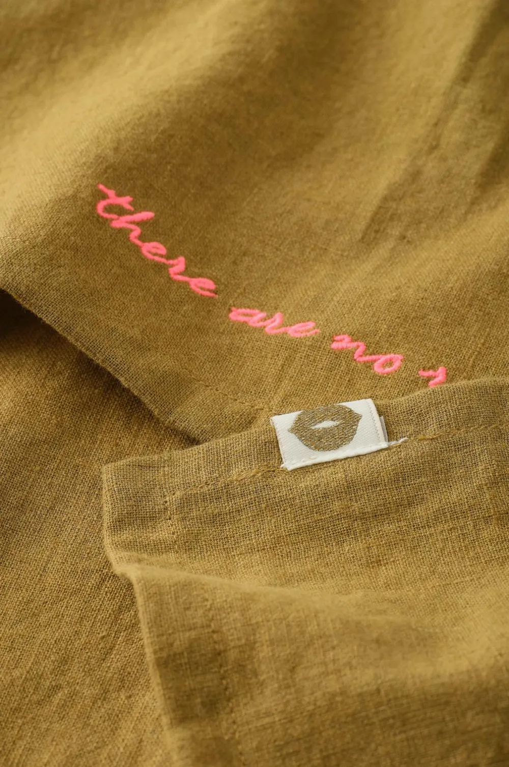 Ellos Køkkentekstiler-Home Viskestykke Elly i genanvendt halvlinned 2-pak