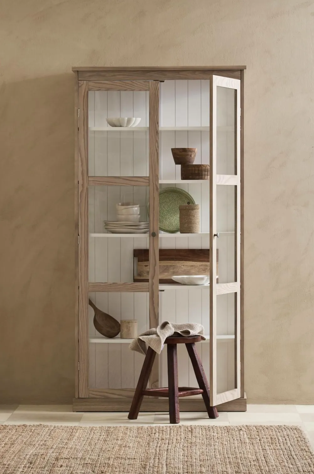 Ellos Reoler Og Opbevaring-Home Vitrineskab Wilma Soap finish