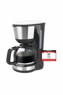 Emerio Kaffe- & Espressomaskiner-Kaffemaskine 1000Watt 1,25 l rustfri