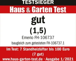 Emerio Husholdningselektronik-Varmeblæser