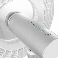 Emerio Husholdningselektronik-Ventilator, genopladelig, 33,5 cm, 12 hastigheder