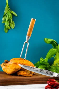 Forged Køkkenknive & Knivtilbehør-Stekgaffel Olive SdV