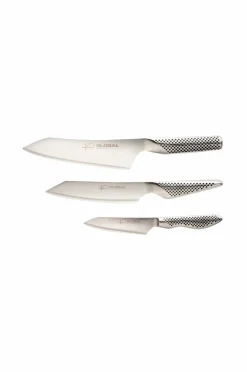 Global Køkkenknive & Knivtilbehør-Knivsæt G-4, GS-58, GS-110 3 dele