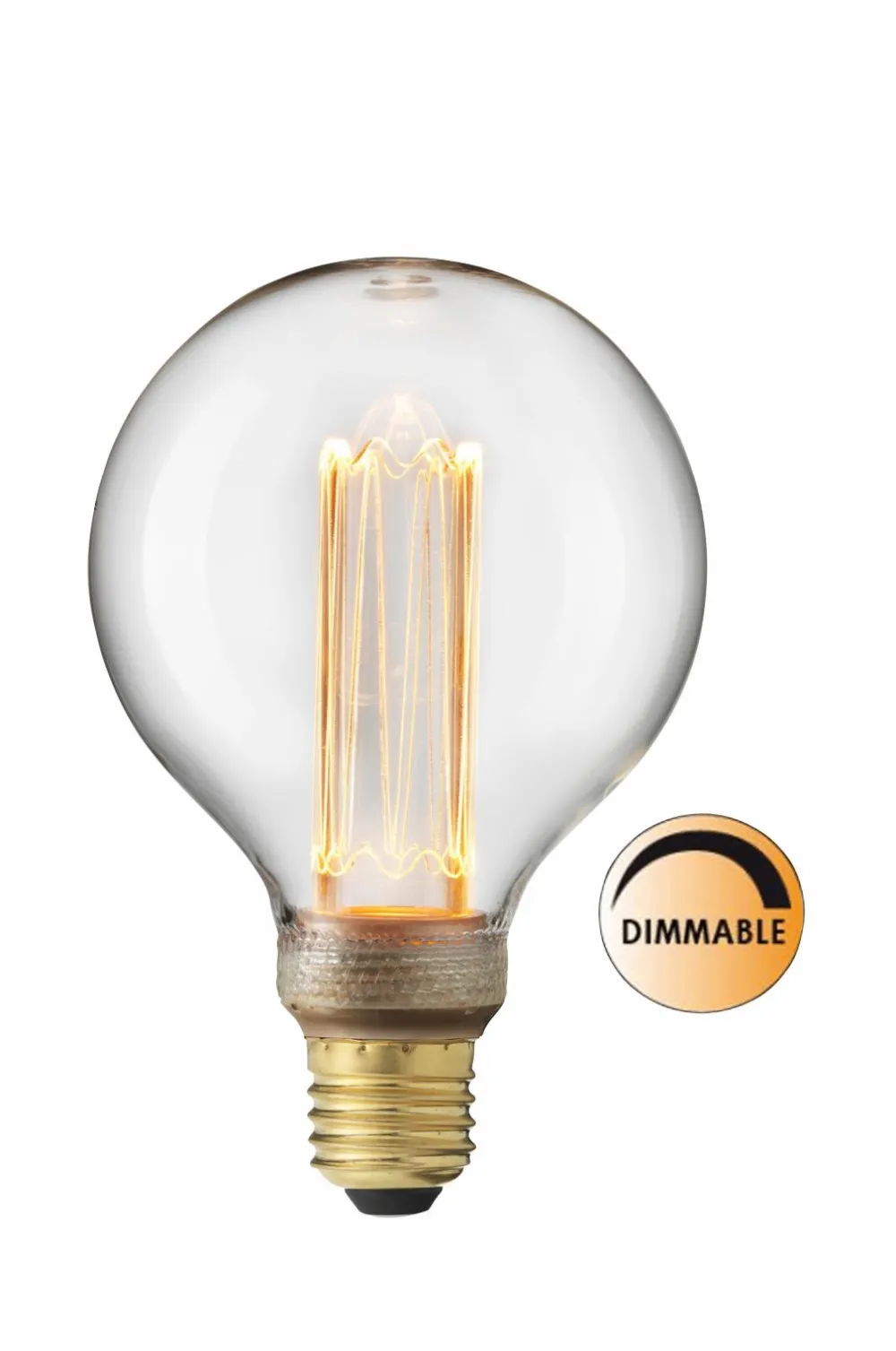 Globen Lighting Lyskilder-Pære Laser LED Globepære dæmpbar