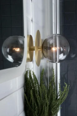 Globen Lighting Badeværelsesbelysning-Væglampe/loftlampe Art Deco IP