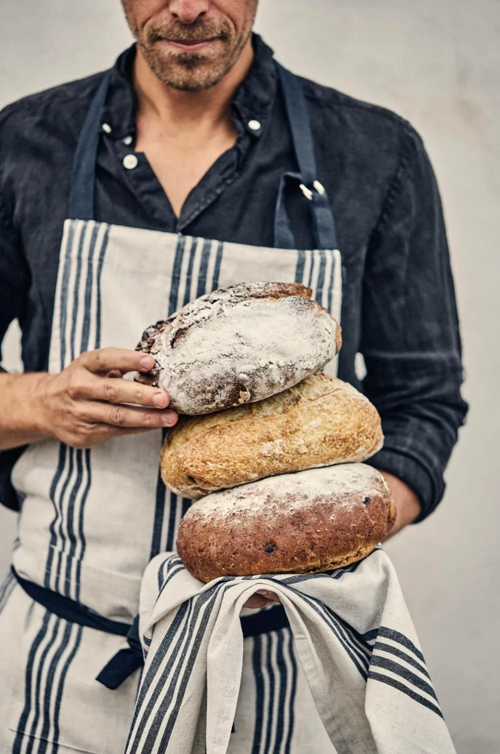 Gustav Ovland Køkkentekstiler-Køkkenhåndklæde Apell 2-pak