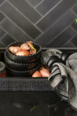 Halvor Bakke Bordtekstiler-Kuruman Servietringe 4-pk