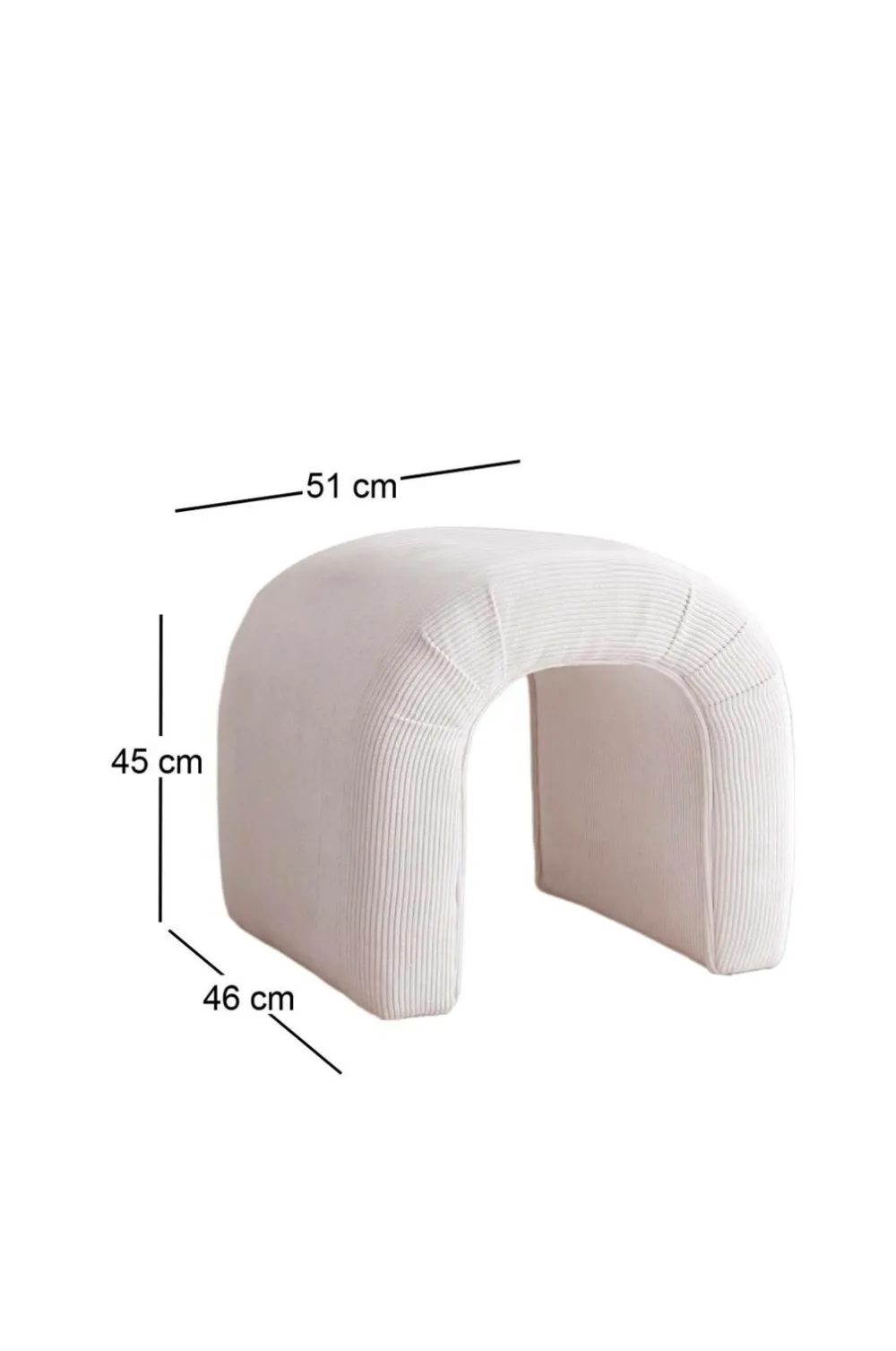 Hanah Home Puffer & Fodskamler-Pouffe-Atlanta