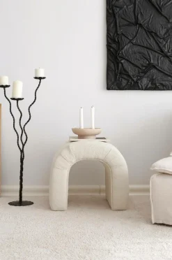 Hanah Home Puffer & Fodskamler-Pouffe-Cookie