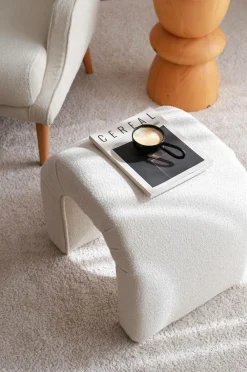 Hanah Home Puffer & Fodskamler-Pouffe-Cookie