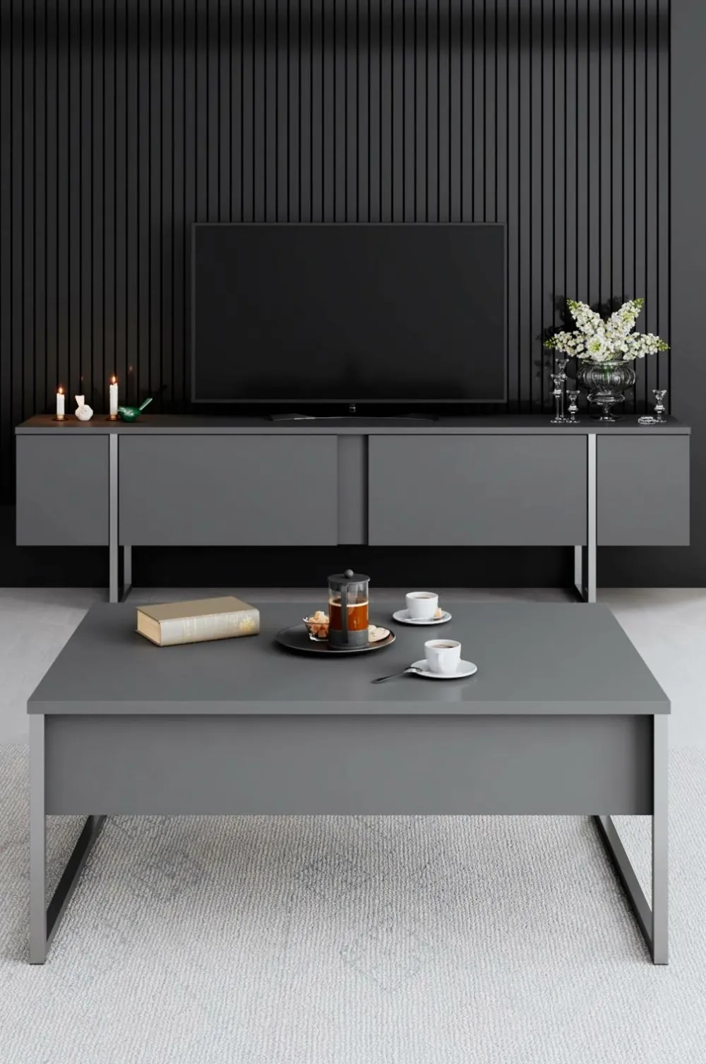 Hanah Home Tv-Bænke-TV-bænk Laurel