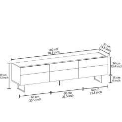 Hanah Home Tv-Bænke-TV-bænk Sign